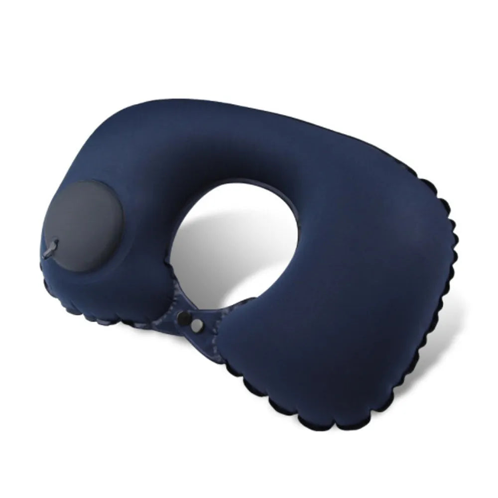 Vibe Geeks U Shaped Portable Inflatable Manual Pressurized Neck Pillow-1