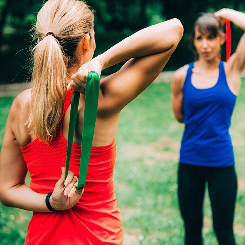 Strengthening Resistance Bands With 5 Strength Levels